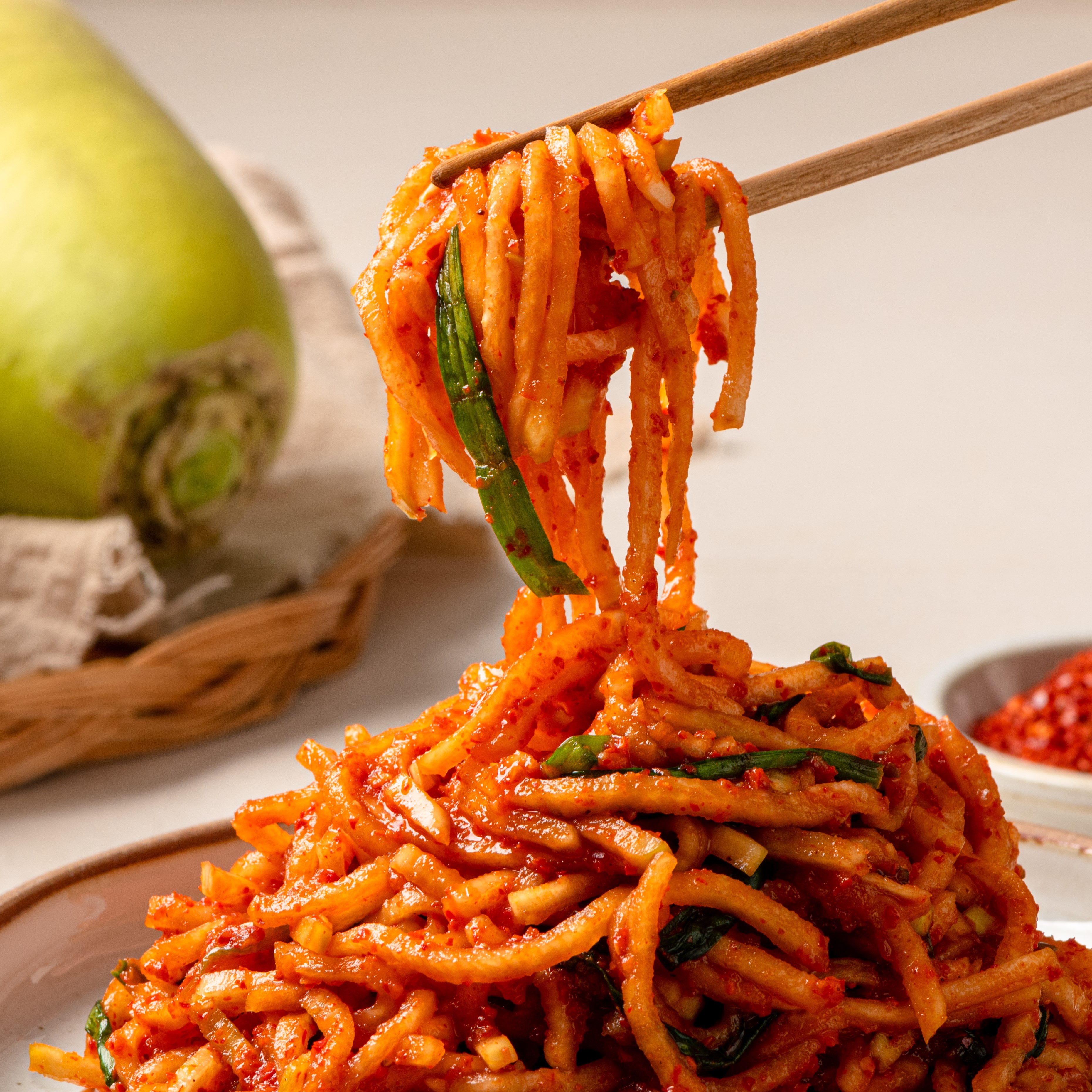 운림가 50년전통 국내산 무생채 김치 2kg