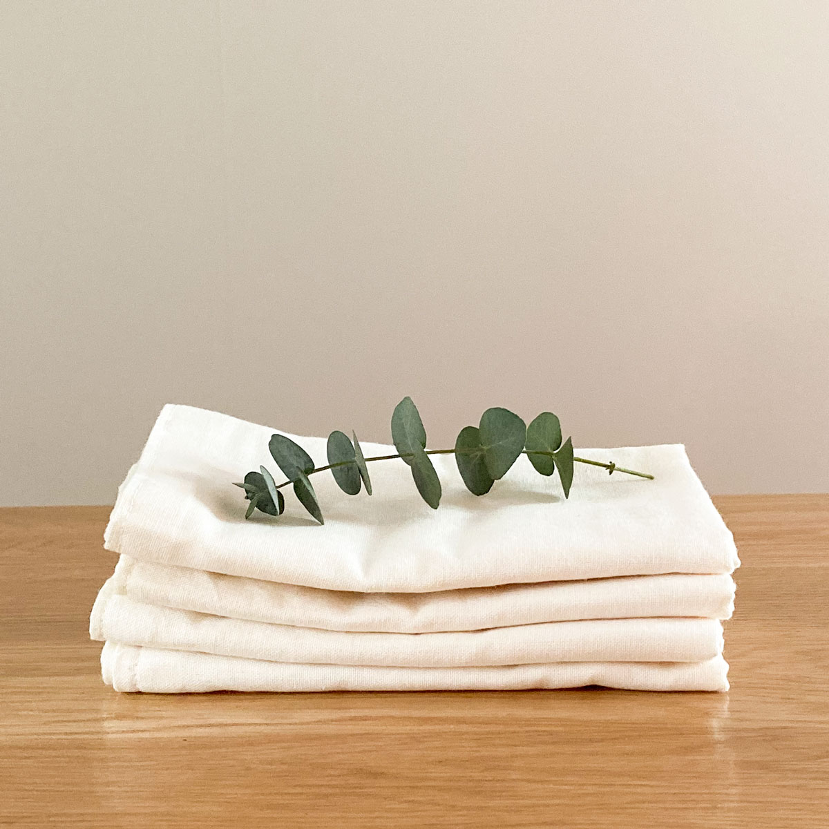 오랜 강화 소창행주 2겹 (국내산 무형광 면사) 10+1