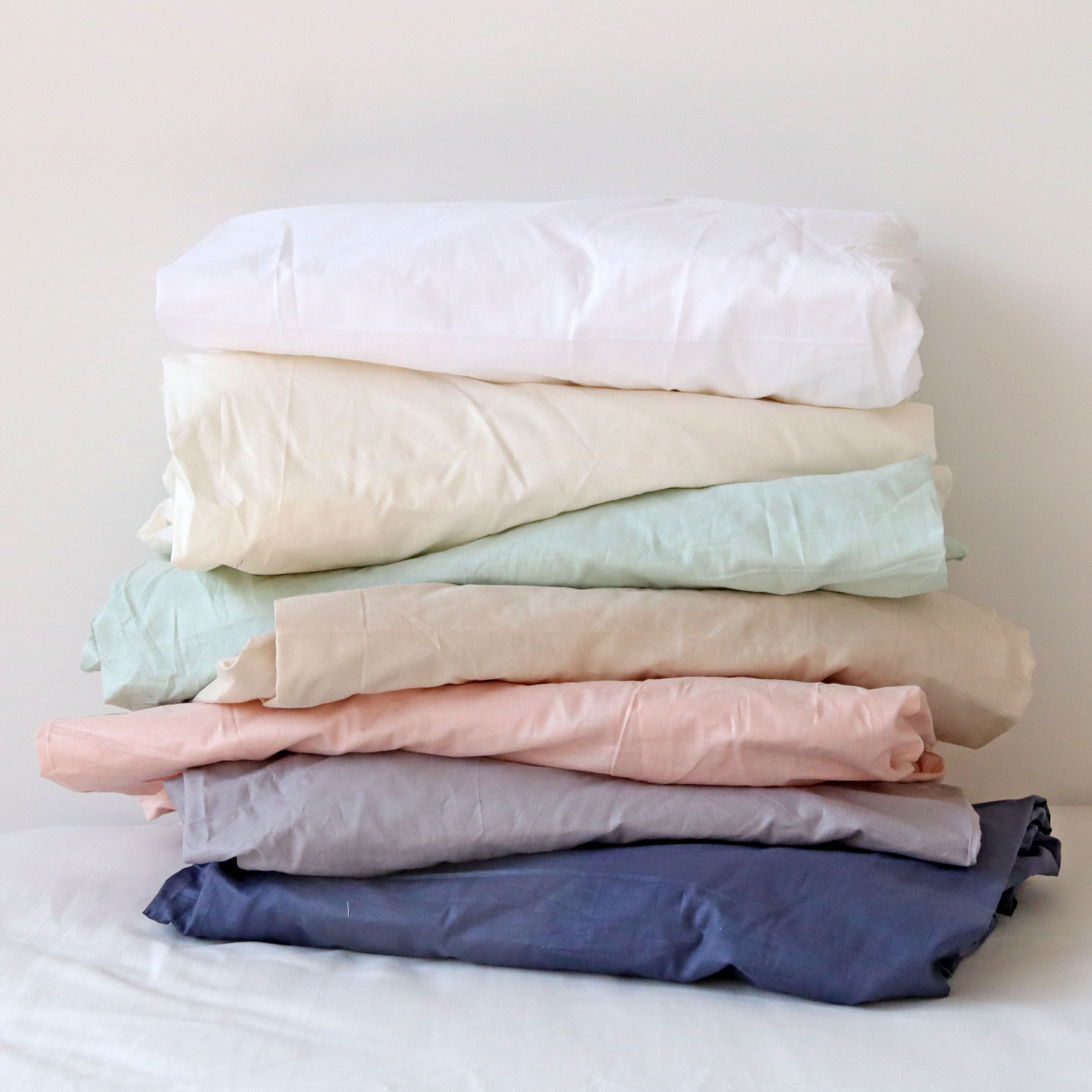 데일리 60수 아사 순면 부드러운 국산 홑겹 침대 매트리스 커버 SS