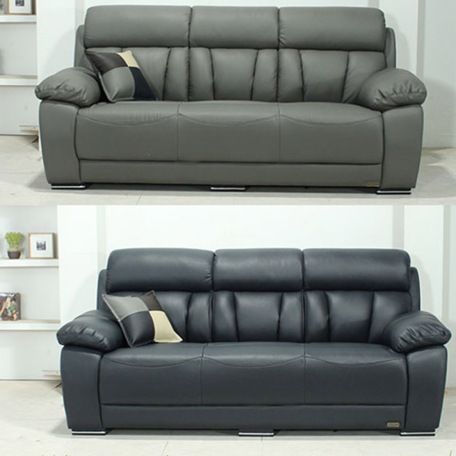 대형 네이비소파 편안한쇼파 좋은소파 푹신한 미용실쇼파