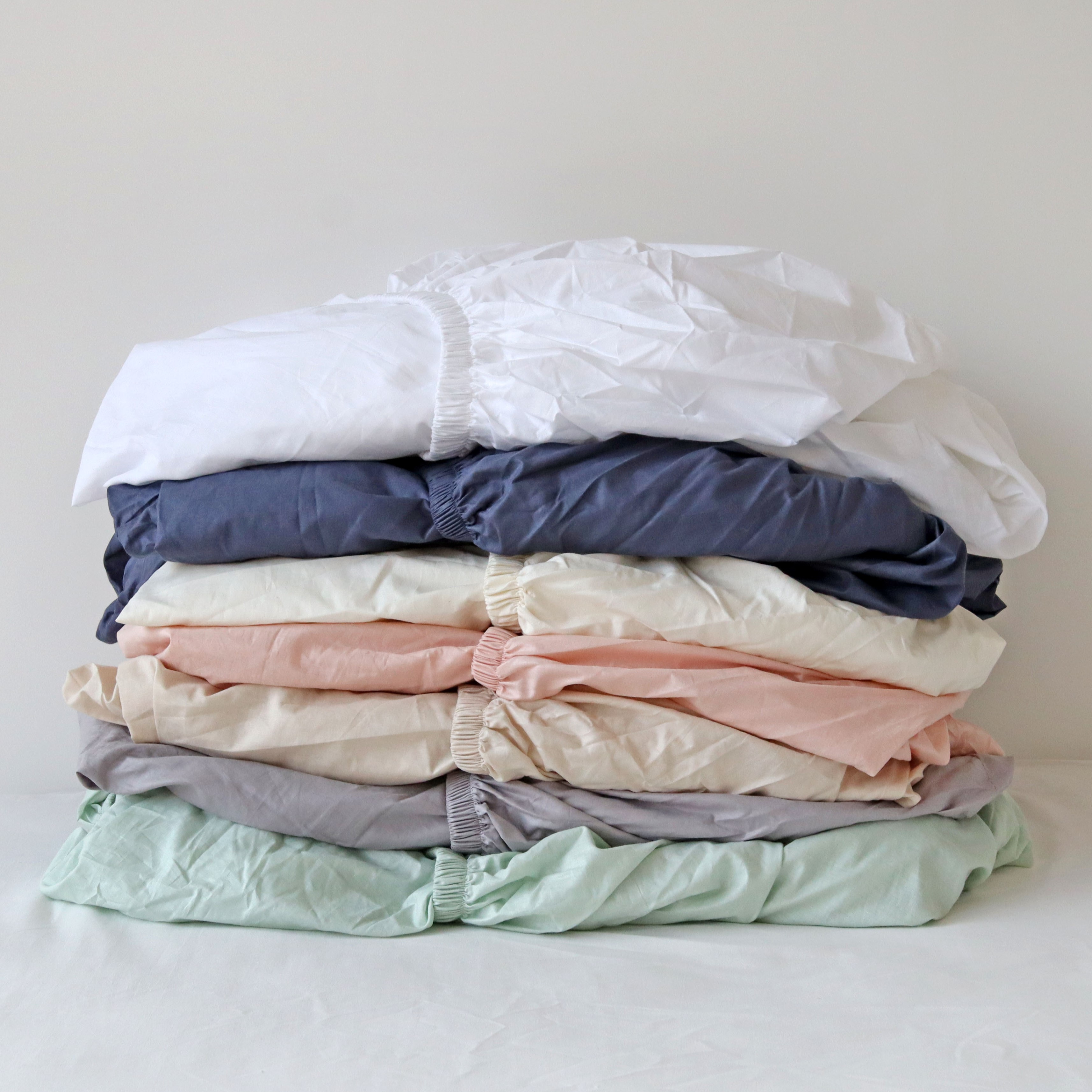 데일리 60수 아사 순면 부드러운 국산 홑겹 침대 매트리스 커버 SS