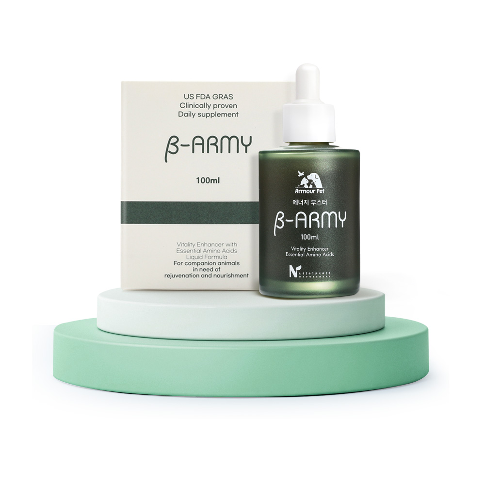 [아머펫 베타아미] 강아지 고양이 노령 반려동물 세포벽 강화 에너지 부스터 100ml - 상세 이미지 3