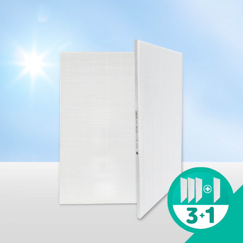 [호환] 환경필터 3+1 삼성 에어드레서 필터 미세먼지 교체 3벌용 스타일러