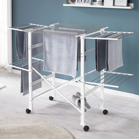 씨에스리빙 튼튼한 빨래건조대 이불건조대 켄트