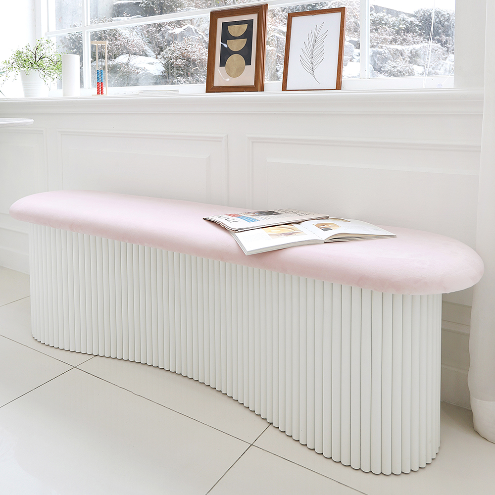 라임 2인용 벨벳 패브릭 템바보드 식탁벤치의자 인테리어 카페 벤치 1200 CL435