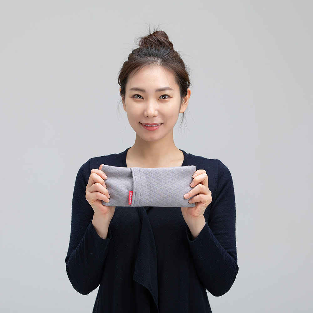 바램 국산 눈 찜질팩 팥 안대 주머니 비염 비강 찜질팩 팥눈 온찜질 오가닉그레이 - 상세 이미지 4