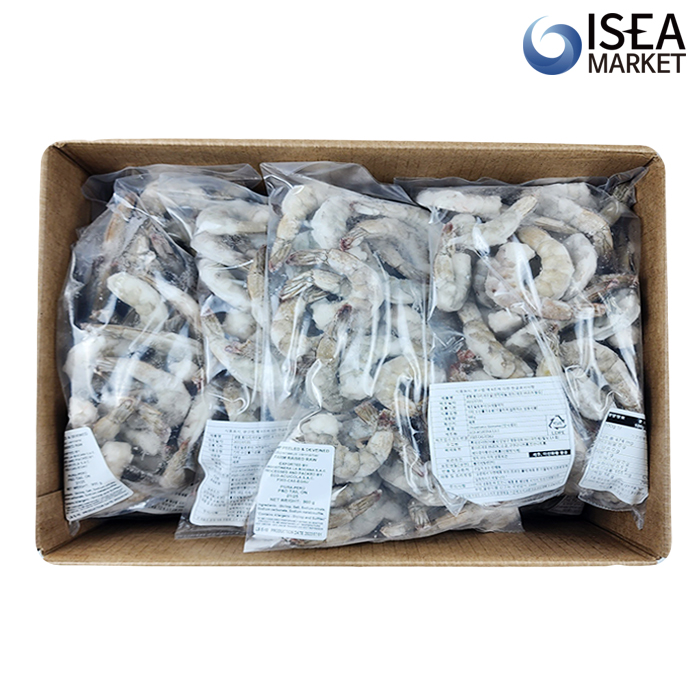 칵테일새우 1kg(실중량 900g) 냉동 흰다리새우살 이미지 7