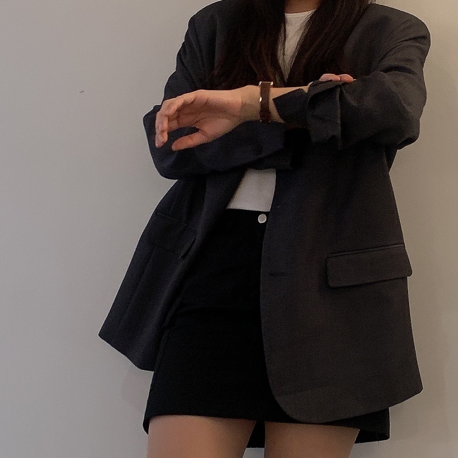 가을 악세사리 클래식 사각 골드 프레임 가죽 손목시계 (3col) 상세 이미지 9