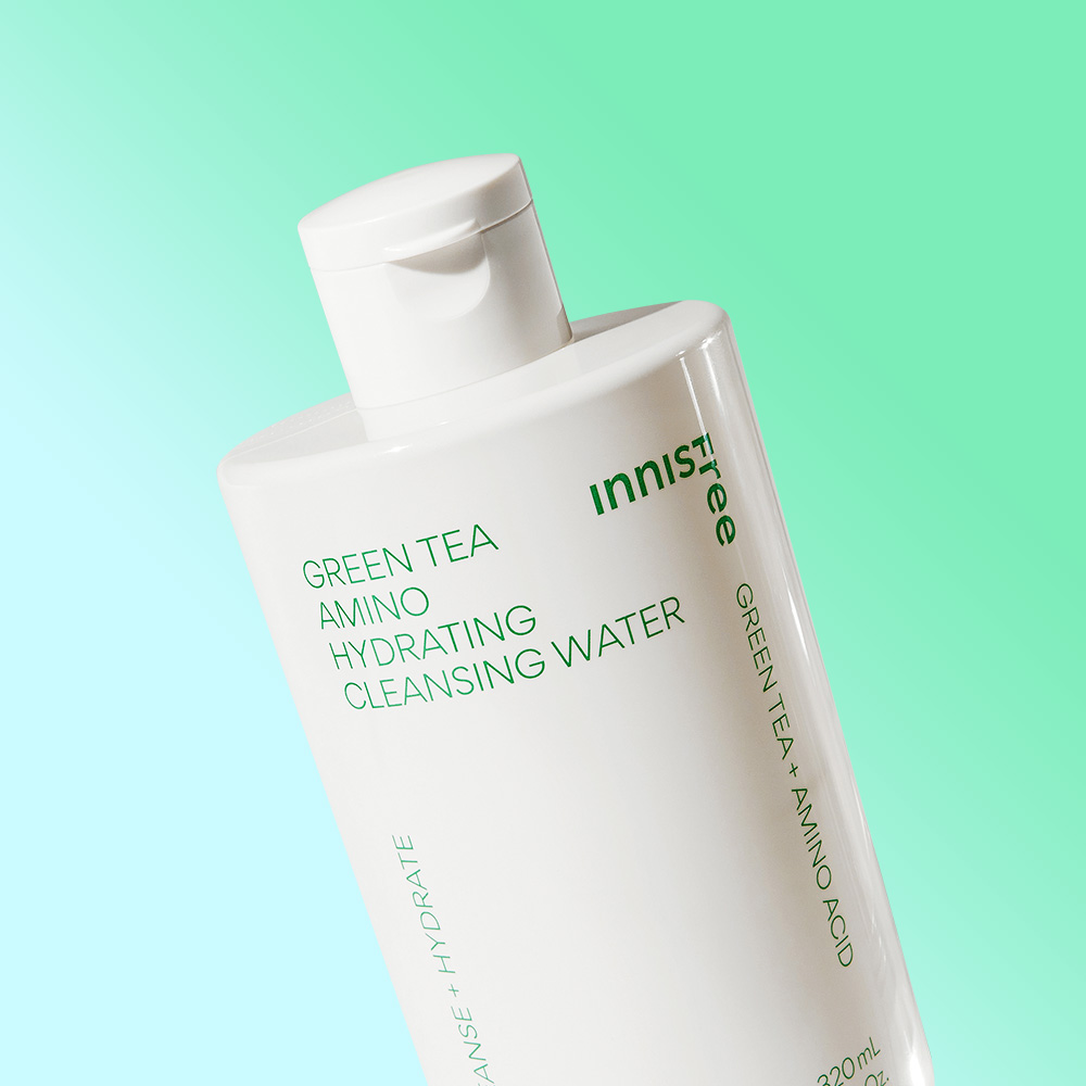 이니스프리 그린티 아미노 수분 클렌징 워터 320ml, 1개 - 상세 이미지 3