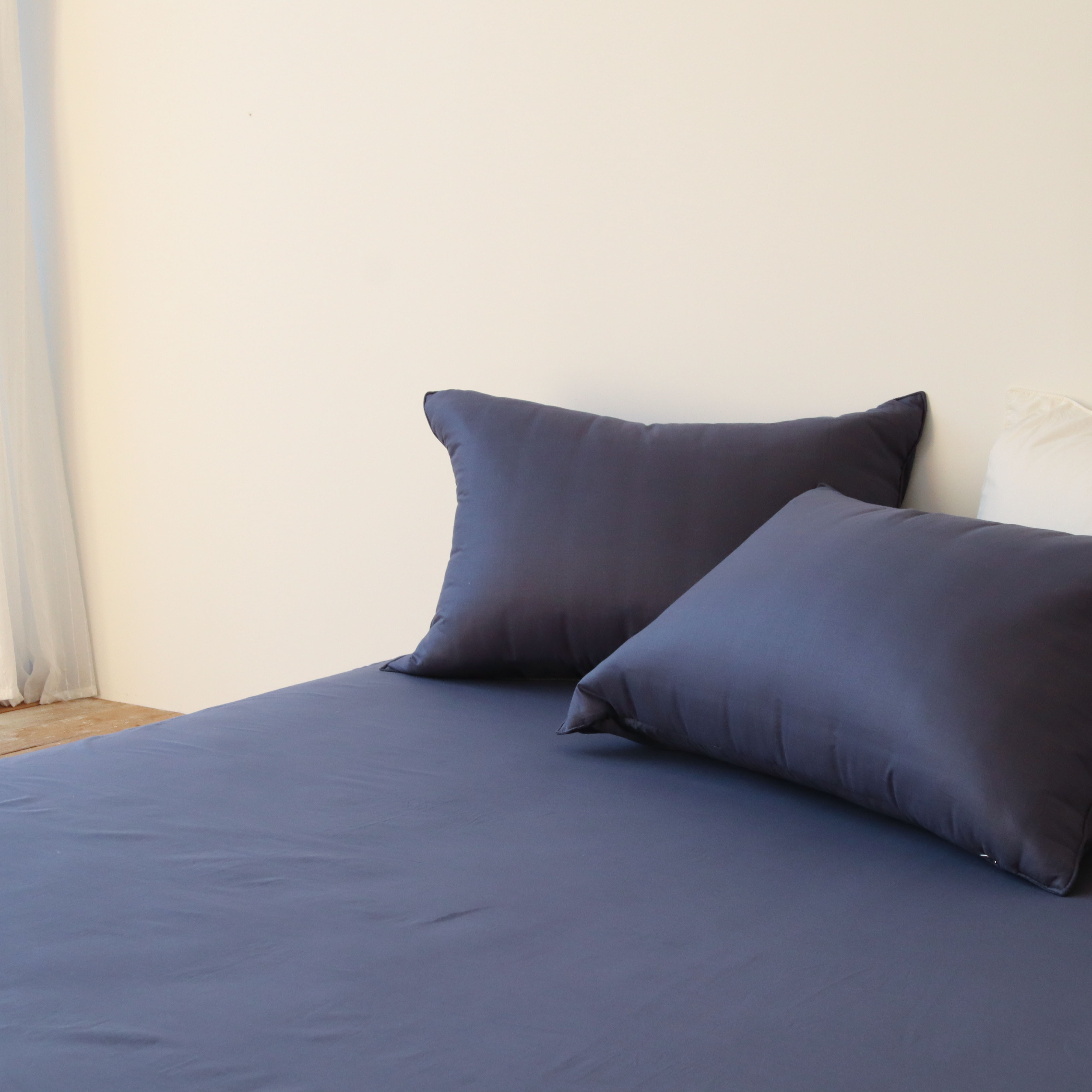 데일리 60수 아사 순면 부드러운 국산 홑겹 침대 매트리스 커버 SS