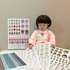 프리미엄 네임스티커 방수 이름표 어린이집 유치원 초등학교 A-1 남아-혼... 실사용 후기 | 효과 있을까? - 상품 이미지 4