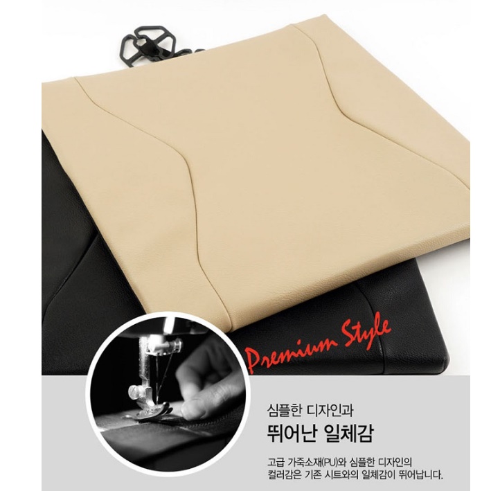 운전 방석 운전자 방석 사각 자동차 의자 쿠션 얇은 방석 - 상세 이미지 2