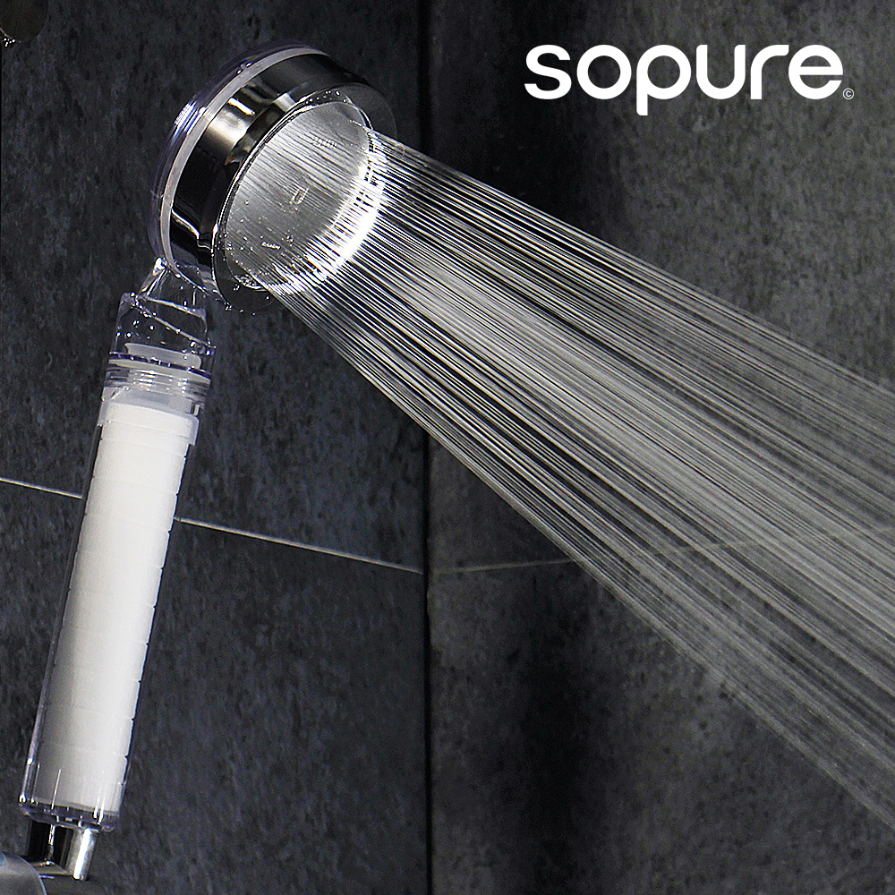 소퓨어 샤워기 필터 헤드 PURE9 수압상승 녹물제거 국산 퓨어나인