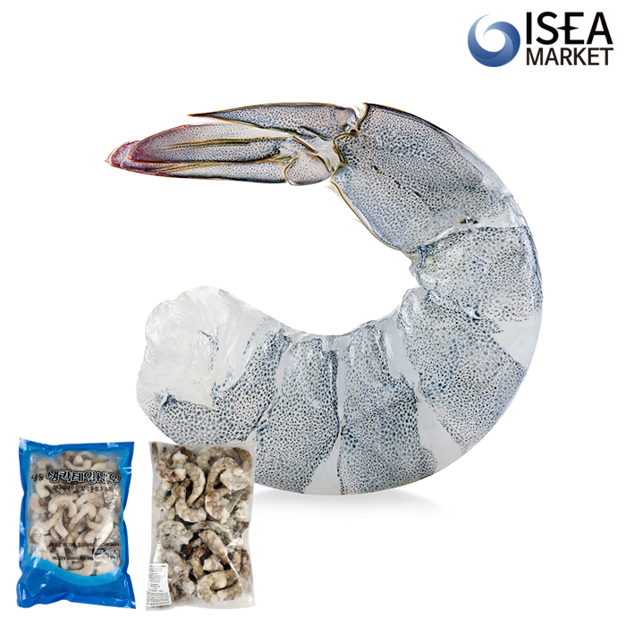 칵테일새우 1kg(실중량 900g) 냉동 흰다리새우살 - 상품 이미지