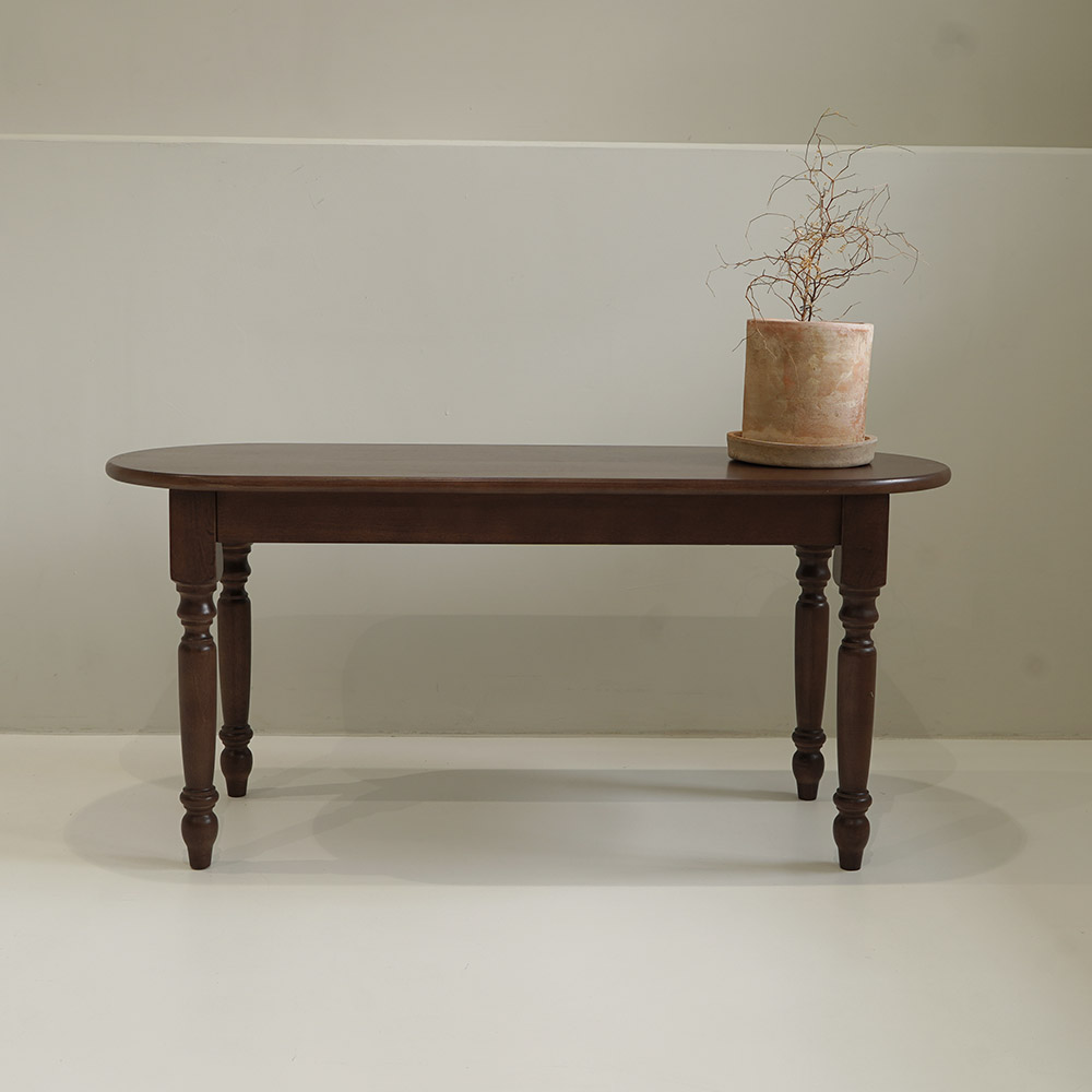 자야캠핑 코콜라 월넛 천연 원목 의자 벤치