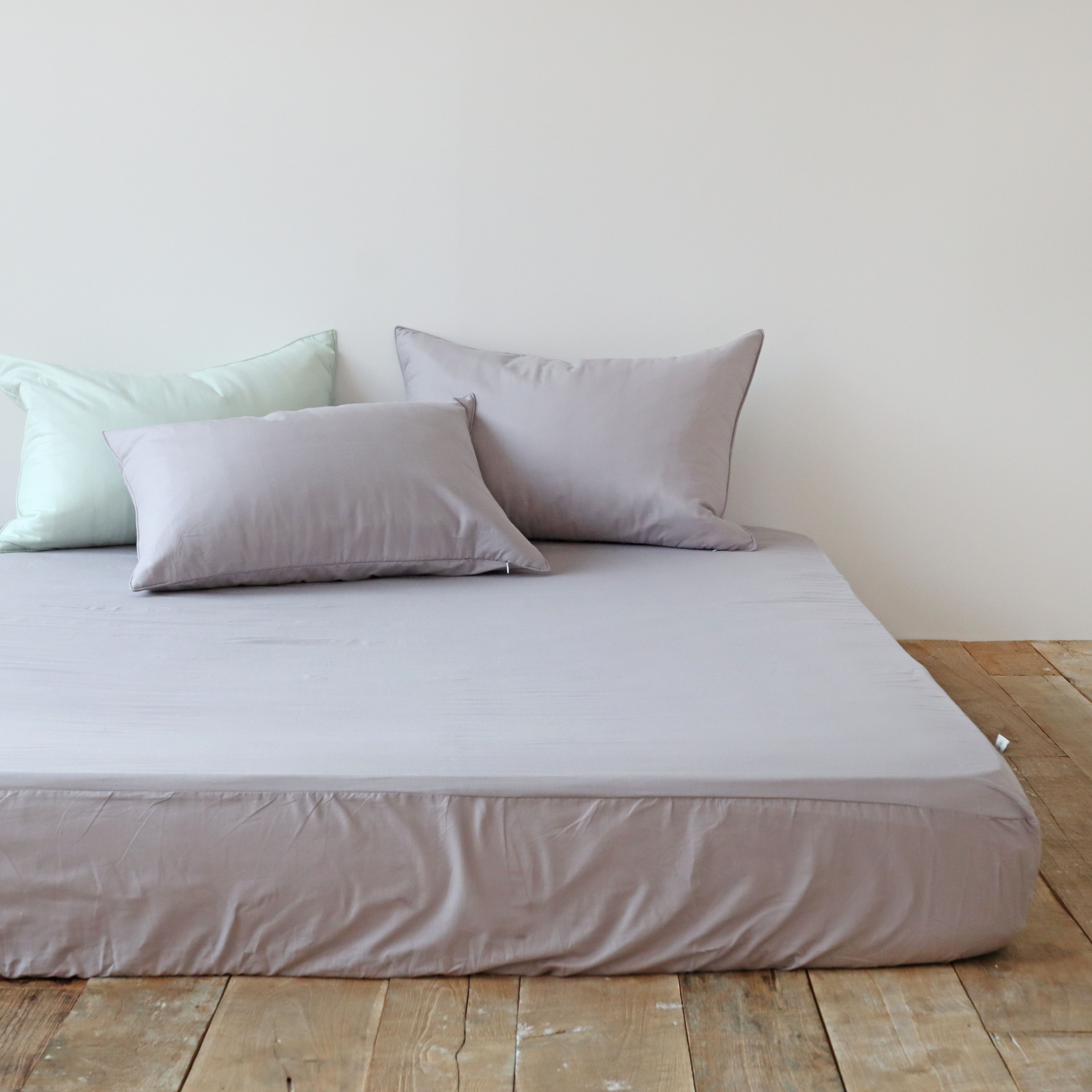 데일리 60수 아사 순면 부드러운 국산 홑겹 침대 매트리스 커버 SS