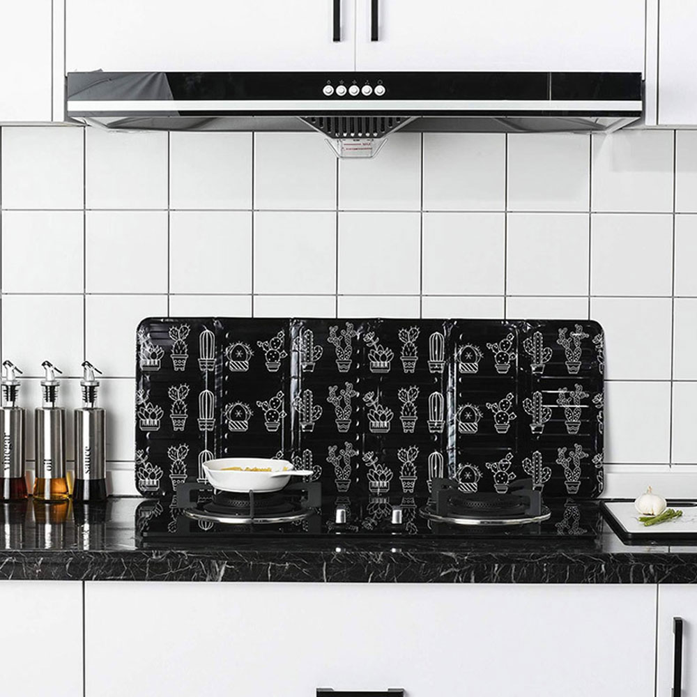 가스레인지 가스렌지 인덕션 가림막 덮개 커버 벽면 기름튐방지 - 상세 이미지 4