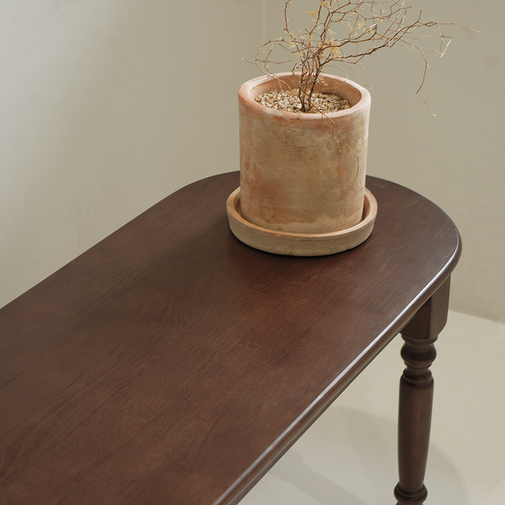 자야캠핑 코콜라 월넛 천연 원목 의자 벤치