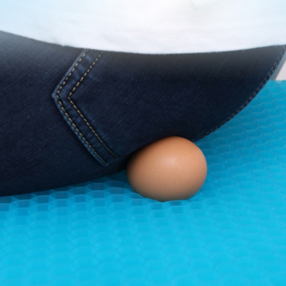 쿨링방석 커버포함 통풍 밸런스 말랑 젤리 실리콘 강호동 벌집 여름 방석