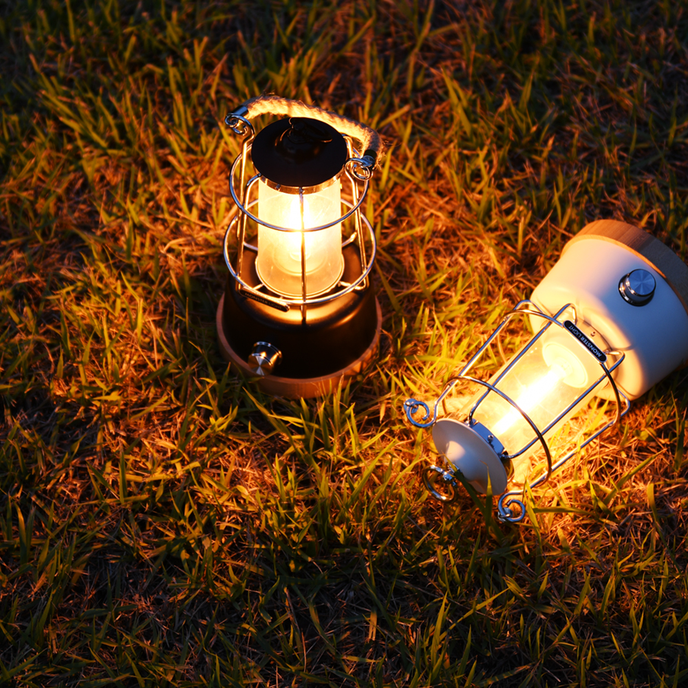 몬스터라이트 클래시카 올리브 빈티지 LED 감성 캠핑 랜턴 인테리어 실내 조명 무드등 수유등 - 상세 이미지 2