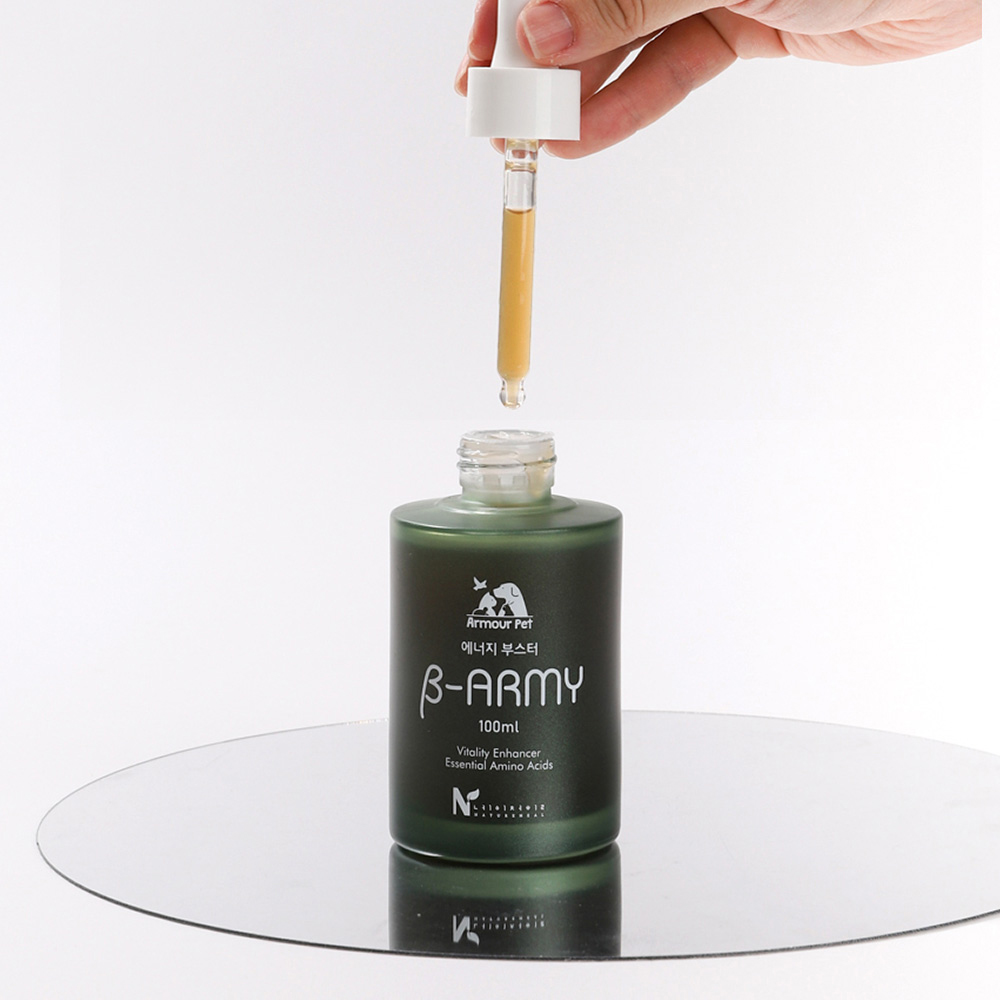 [아머펫 베타아미] 강아지 고양이 노령 반려동물 세포벽 강화 에너지 부스터 100ml - 상세 이미지 4