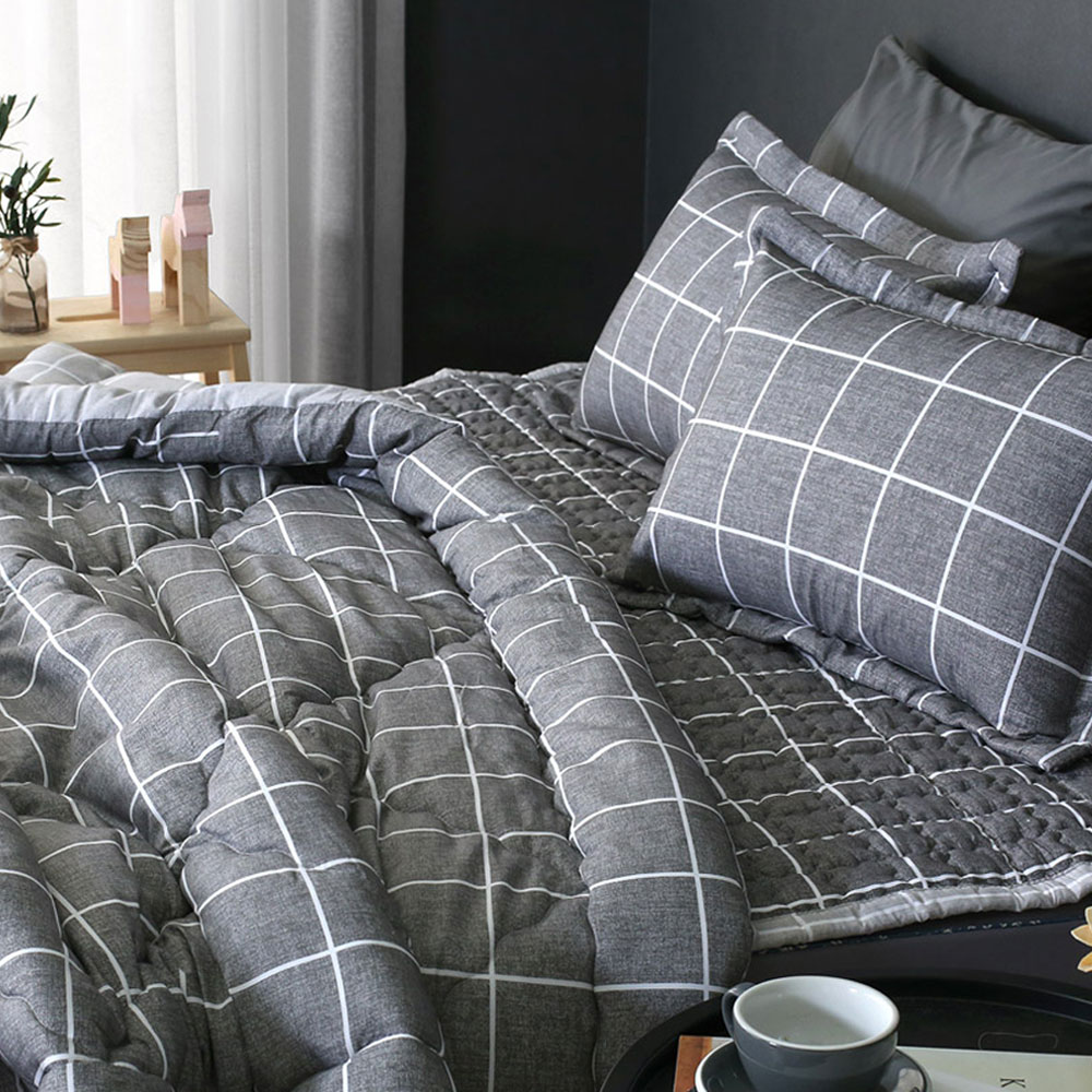 달콤한하루 먼지없는 이불세트 극세사 차렵이불 베개세트 기숙사 침구 크래크 SS