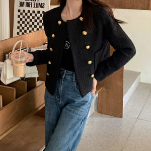 여자여자몰 착용편한 쉽게질리지않은 트위드수술재킷 파스텔컬러 봄데일리자켓 ... 착용 후기 | 사이즈/핏 총정리 - 상품 이미지 4
