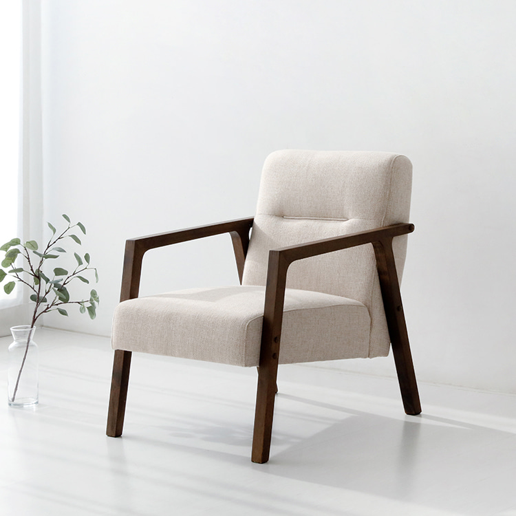 1인용 패브릭 쇼파 천 미니 카페 매장 소파