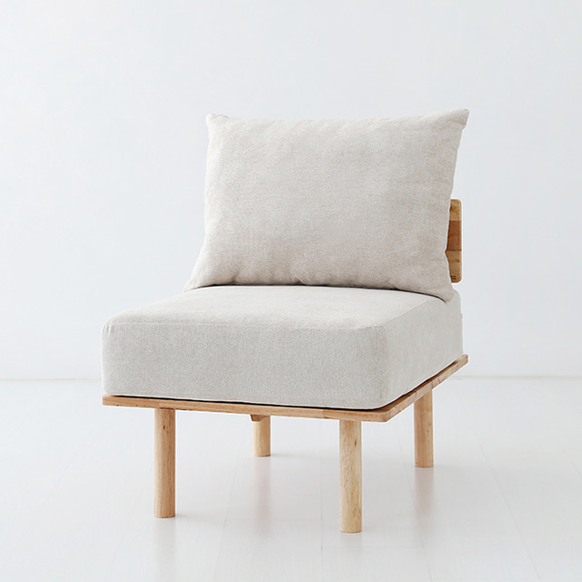 패브릭 라운지 소파 푹신한 미니 다이닝 1인 쇼파의자