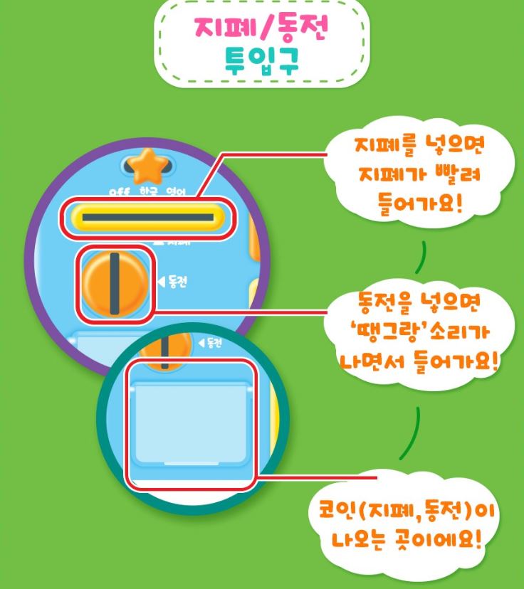 뽀로로 코인 동전 노래방 마이크 장난감 동요 어린이 - 상세 이미지 5