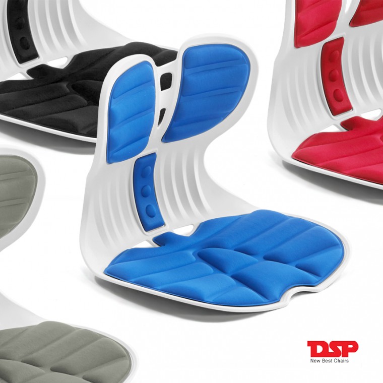 좌식의자 허리디스크 자세 체형 교정 체어 등받이