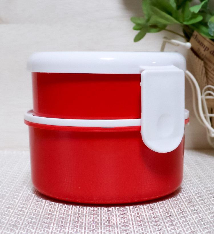 스케이터 포켓몬 몬스터볼 캐릭터 원형2단 포크 도시락 500ml - 주방·식기 - 하카타몰
