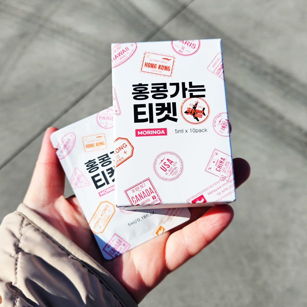홍콩가는 티켓 핫 마사지 젤 3종 (일회용, 50ml 모링가 라푼젤) - 상세 이미지 3