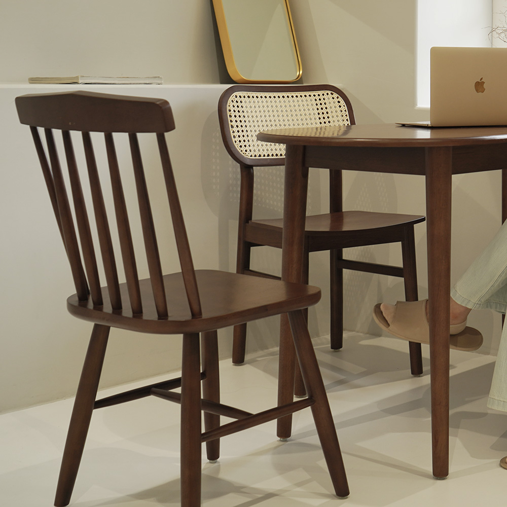 자야캠핑 코콜라 1921 카페 인테리어 원목 식탁의자