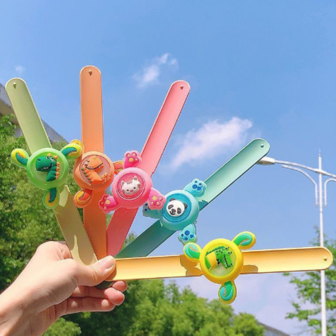 어린이집답례품 스피너밴드팔찌 led향기팔찌 유아 아기 선물 유치원 생일 숲체험 구디백