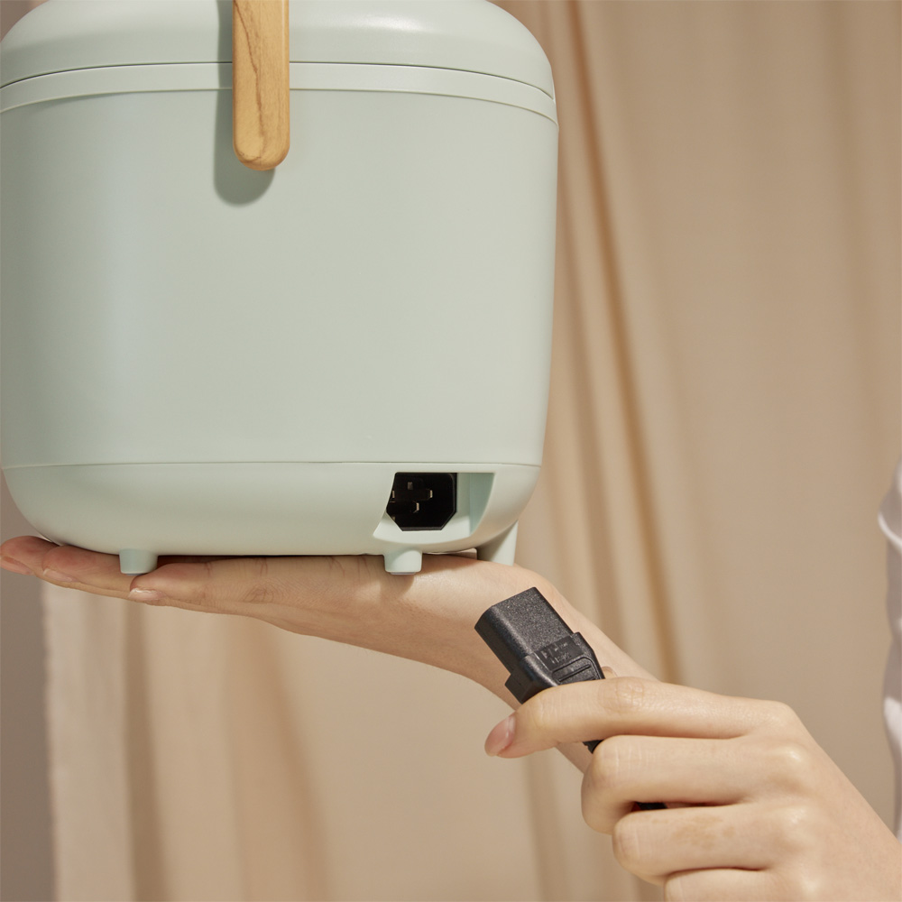 오르테 미니 밥솥 민트그린 캠핑 소형 ORJ-3002BN