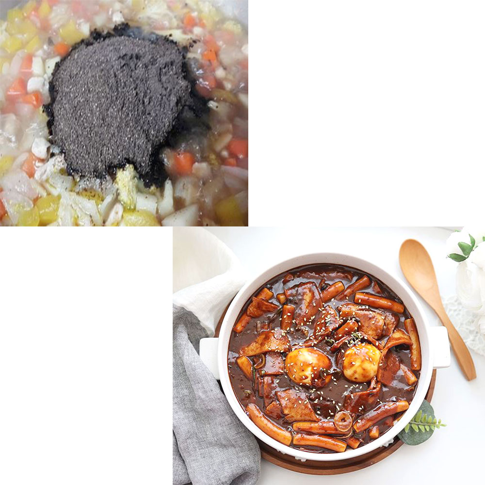 짜장가루 1kg 자장면소스 분말 떡볶이 라이스 덮밥 요리 - 상세 이미지 4