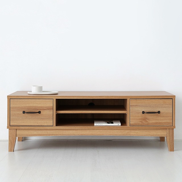 낮은 거실장 TV다이서랍장 모던 티비다이 원목 티비장