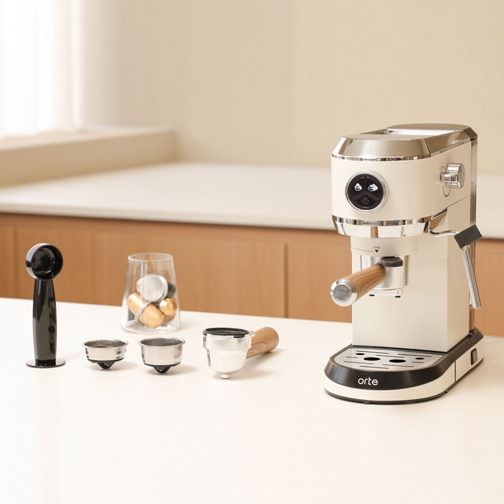 오르테 커피머신 가정용 아이보리 OCK-351A