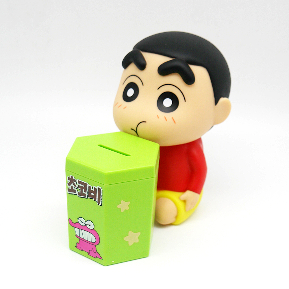 짱구 피규어 초코비 연필꽂이 저금통 겸용 필기구 데스크 정리함 CDO-F02C - 상세 이미지 5