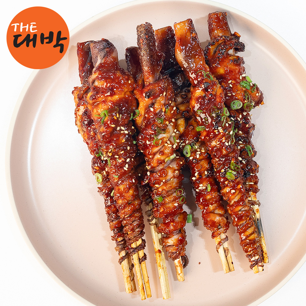 낙지호롱구이 900g 1팩 냉동낙지 꼬치구이 캠핑용