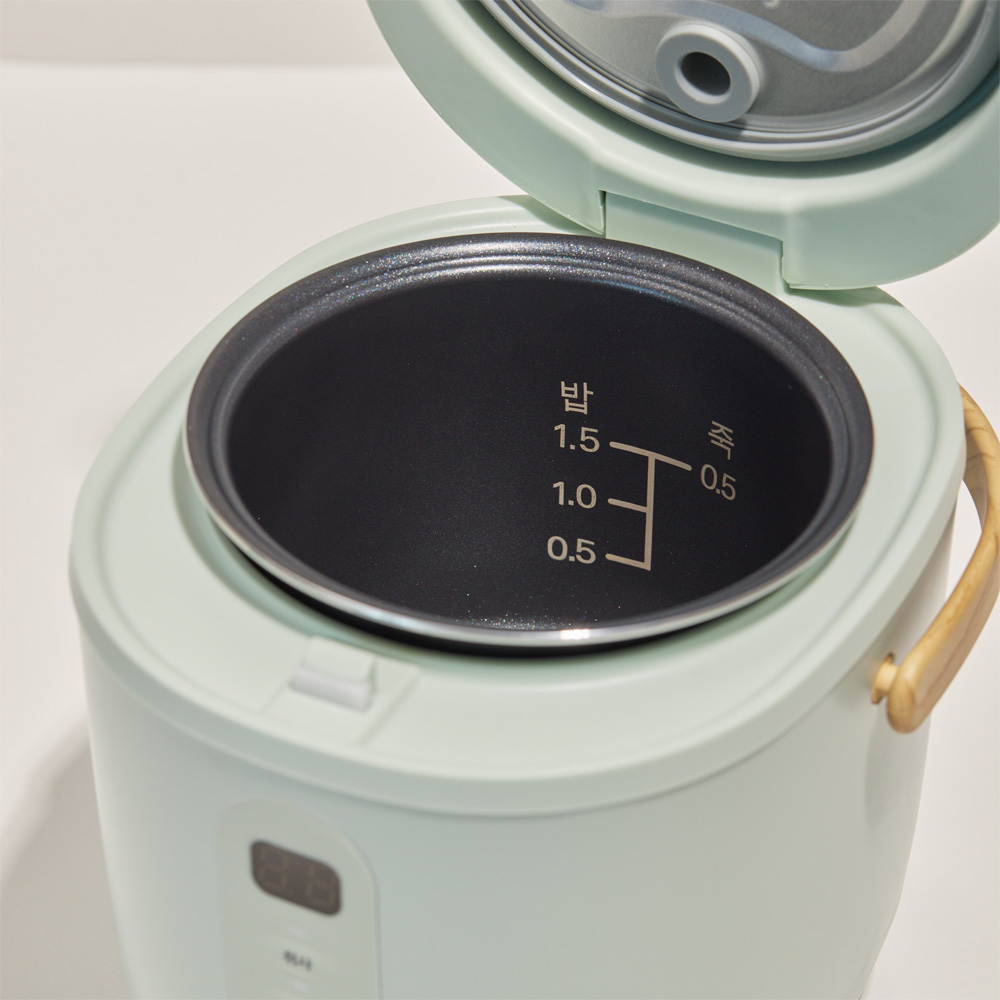 오르테 미니 밥솥 민트그린 캠핑 소형 ORJ-3002BN