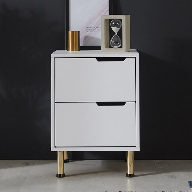 침대서랍장 옆 선반 2단 미니 협탁 서랍 높은 침대 협탁 - 상세 이미지 2