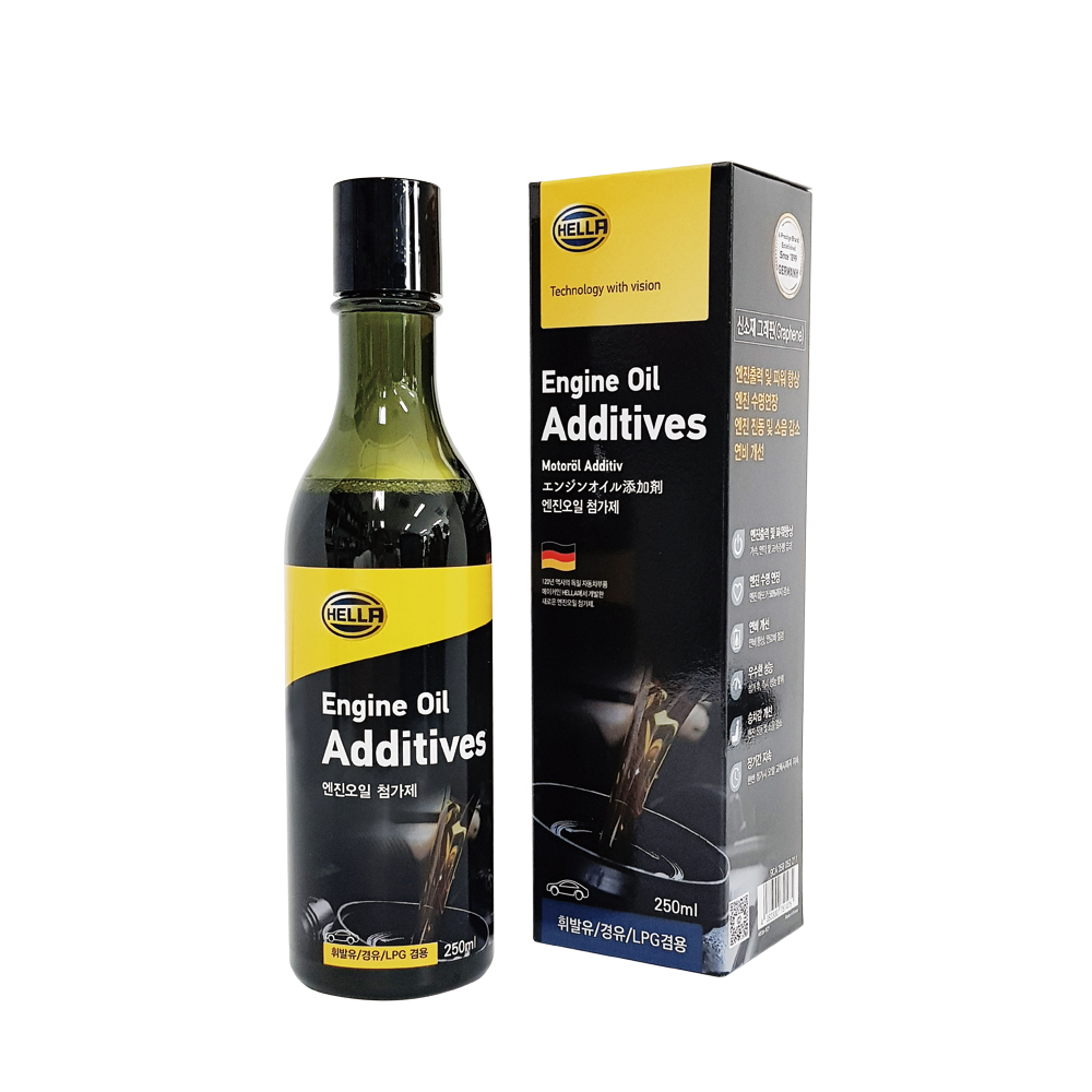 소중한 내 차 관리 헬라 차량용 엔진오일첨가제 250ml 그래핀 엔진코팅 출력상승 소음감소 박막코팅 - 상세 이미지 4