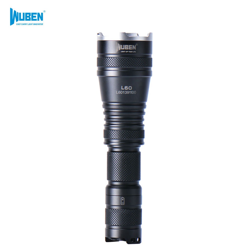 우벤 L60 줌라이트 LED후레쉬 1200루멘 고휘도 손전등 충전식 18650 랜턴 - 상세 이미지 2
