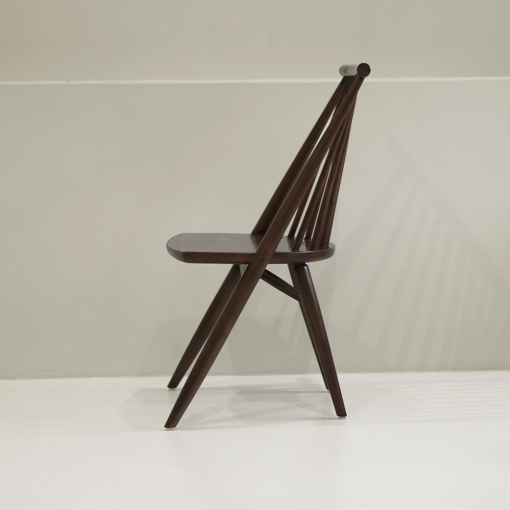 자야캠핑 1+1 코콜라 1920 고무나무 원목 월넛 식탁 의자