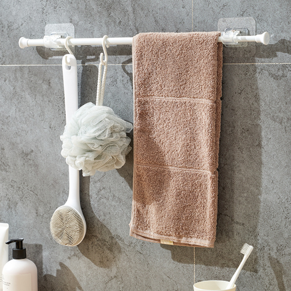 무타공 압축봉 블라인드 커튼봉 클립 브라켓