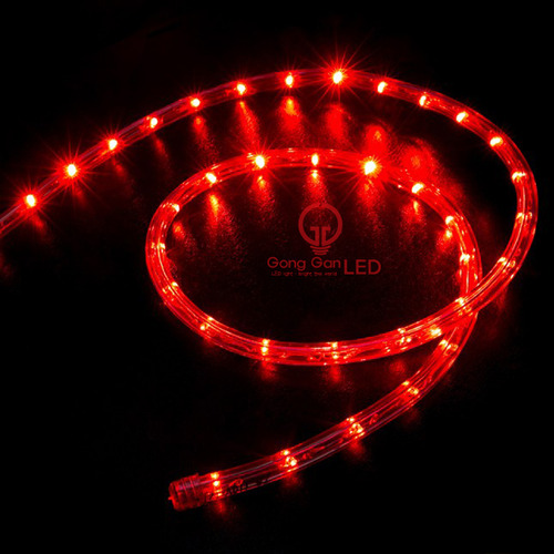 퍼스트 LED 원형논네온 50M 레드 플렉시블 줄네온 - 상품 이미지