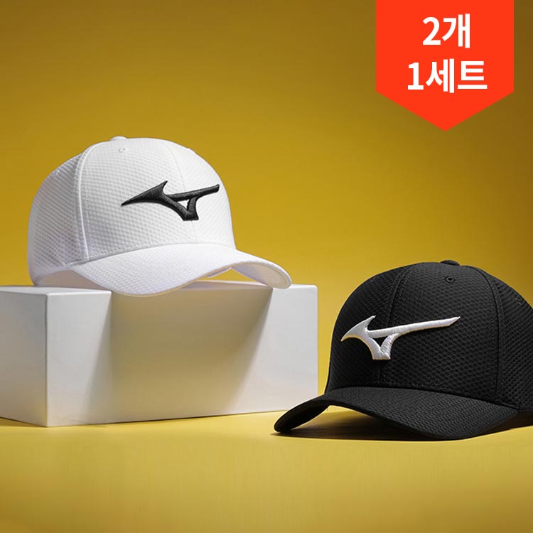 [2종SET]미즈노 RB 투어 베이직 캡 골프모자 볼캡 모자 52KW2106 - 상세 이미지 2