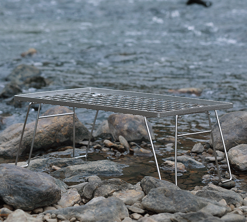 캠핑문 올스텐 멀티 필드랙 PRO 테이블 쿨러스탠드 팬히터 받침대 리뉴얼 T-235A